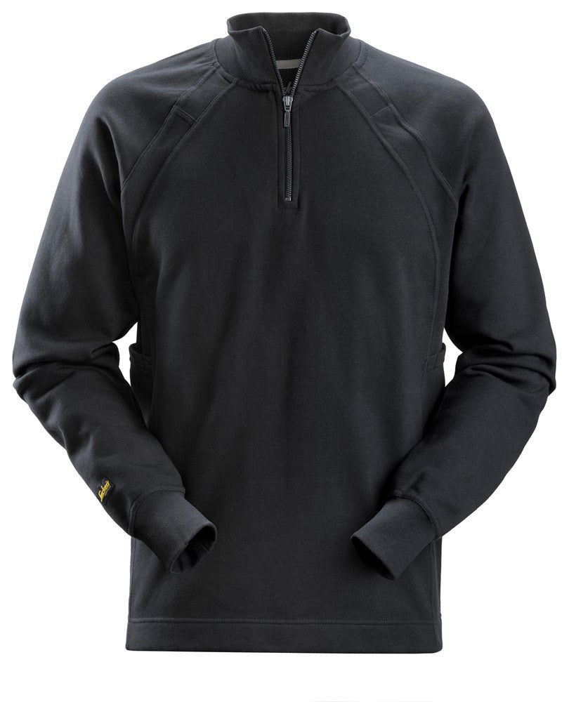 Snickers workwear ½ Zip Sweatshirt med MultiPockets™