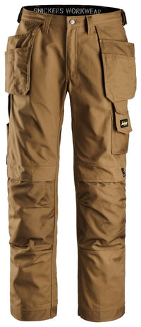 Snickers Workwear Hantverksbyxa med hölsterfickor, Canvas+