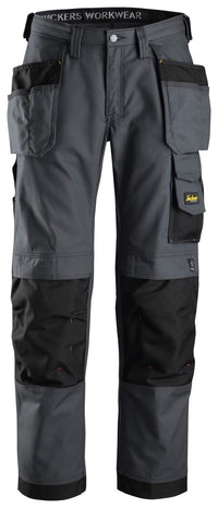 Snickers Workwear Hantverksbyxa med hölsterfickor, Canvas+