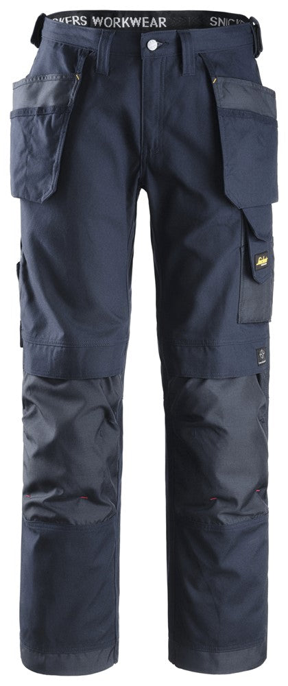 Snickers Workwear Hantverksbyxa med hölsterfickor, Canvas+