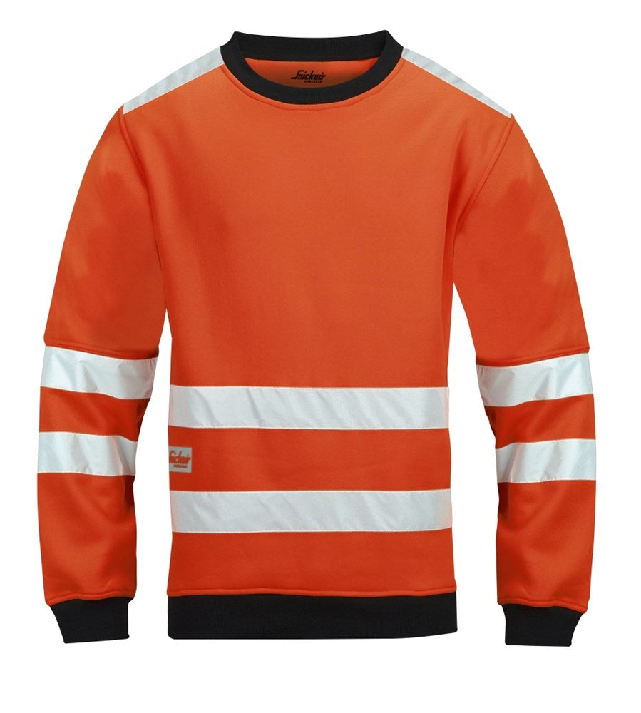 Varselmicrofleece med rund hals, Klass 3