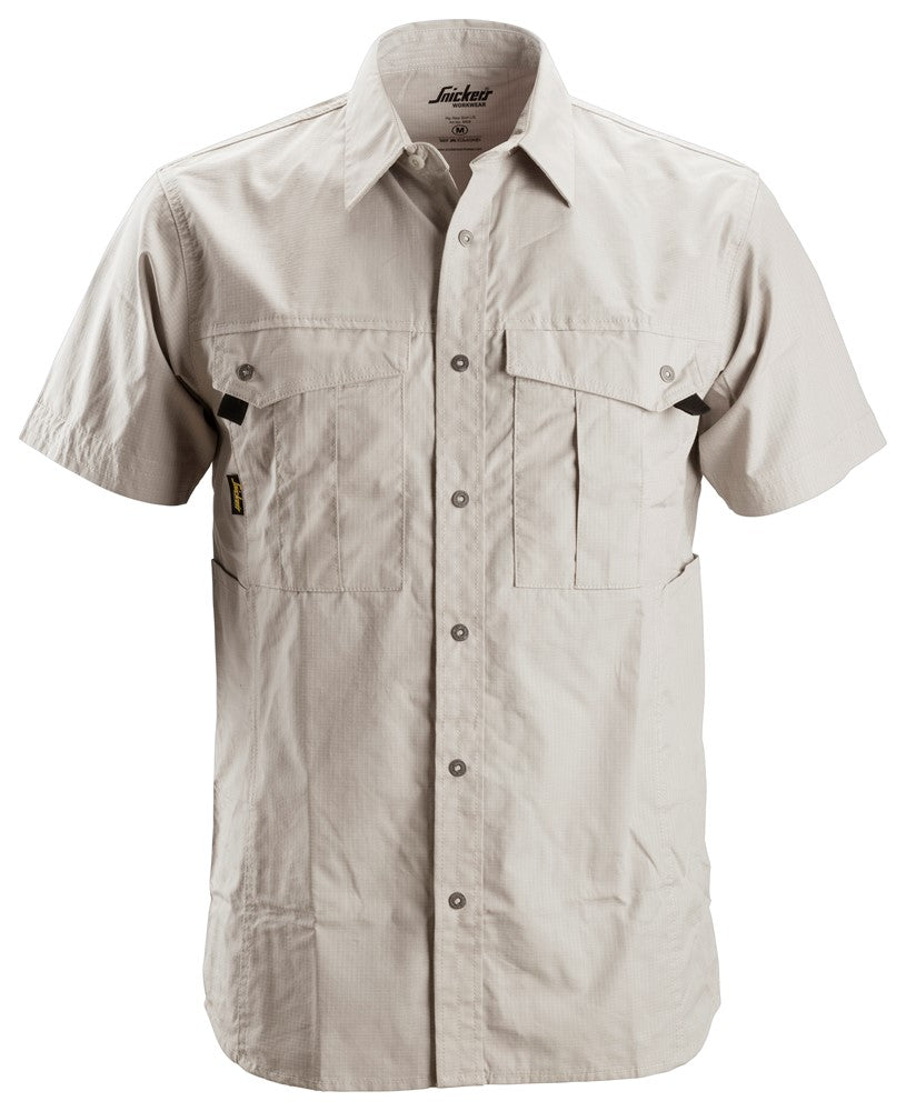Snickers Workwear Skjorta med kort ärm, Rip-Stop