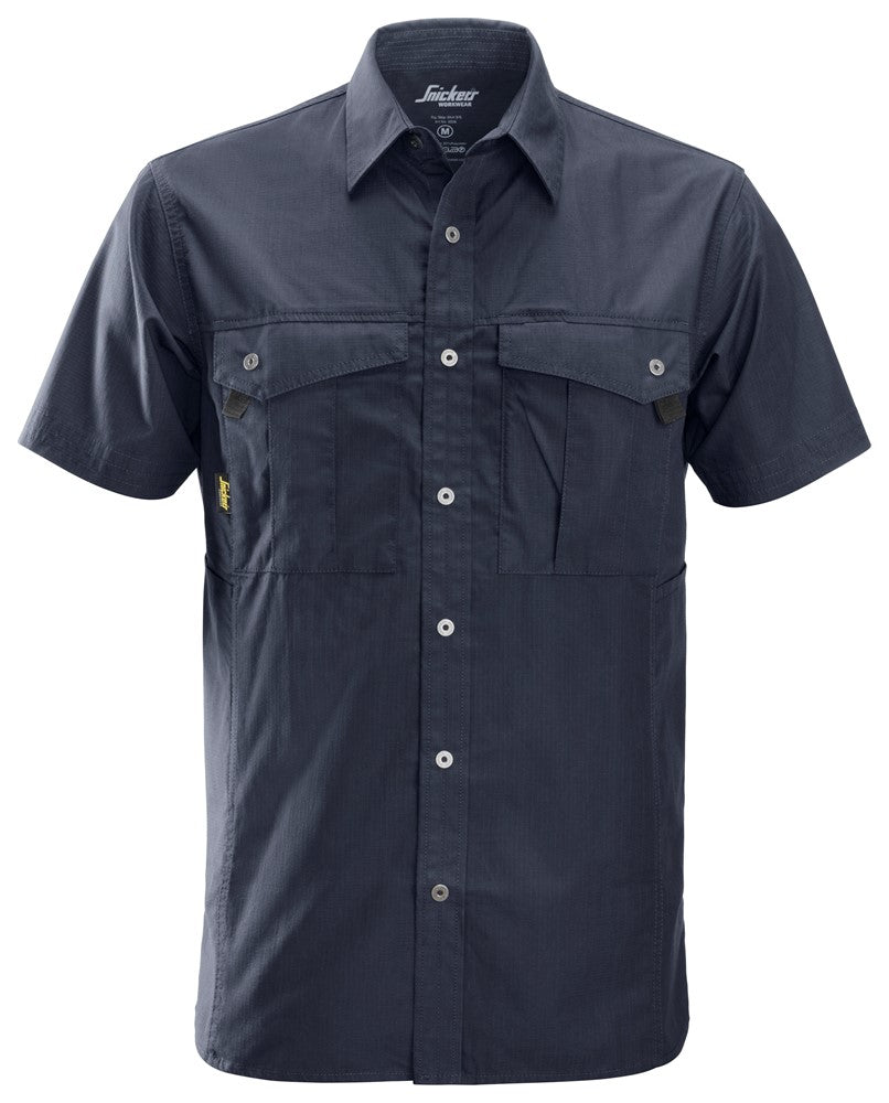 Snickers Workwear Skjorta med kort ärm, Rip-Stop