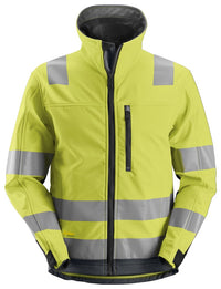AllroundWork varseljacka i softshell, varselklass 3
