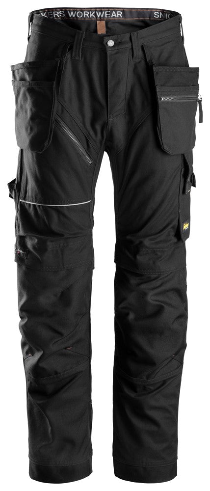 Snickers Workwear RuffWork Cotton arbetsbyxa+ med hölsterfickor