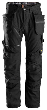 Snickers Workwear RuffWork Cotton arbetsbyxa+ med hölsterfickor