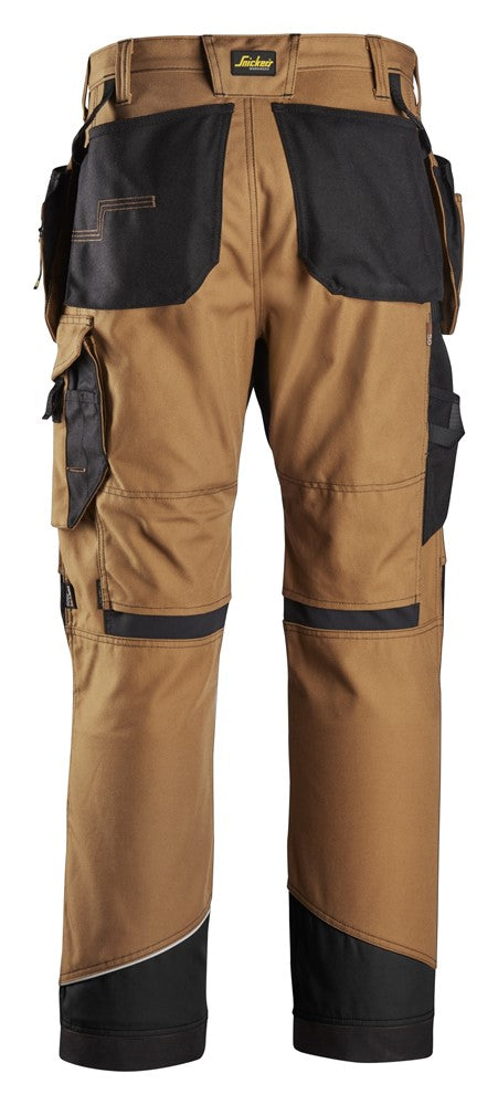 Snickers Workwear RuffWork arbetsbyxa+ med hölsterfickor