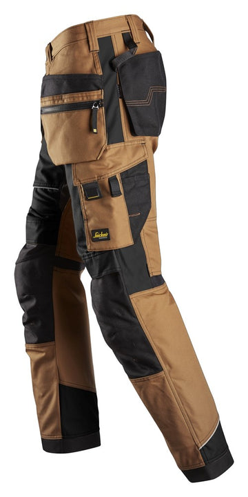 Snickers Workwear RuffWork arbetsbyxa+ med hölsterfickor