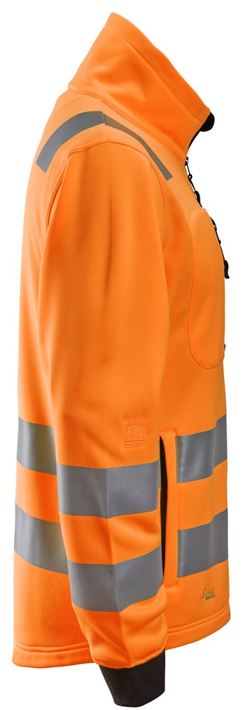 AllroundWork varseljacka med hellång dragkedja, varselklass 2/3
