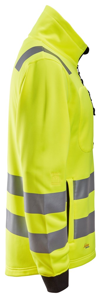 AllroundWork varseljacka med hellång dragkedja, varselklass 2/3