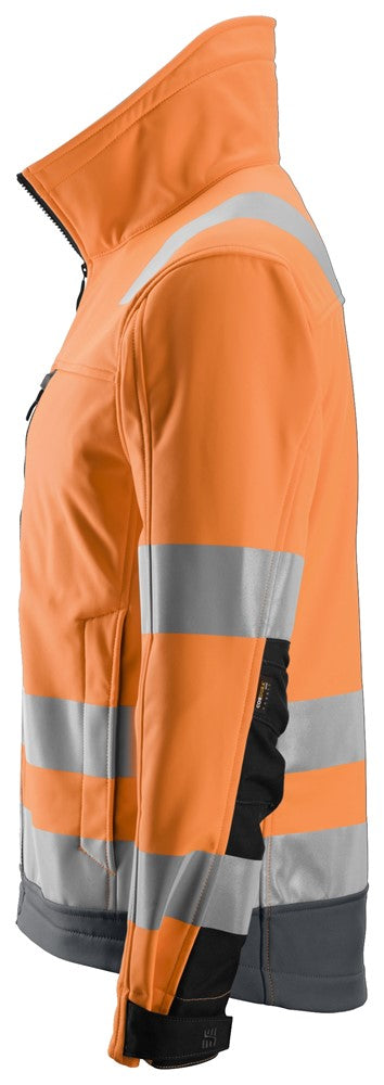 AllroundWork varseljacka i softshell, varselklass 3