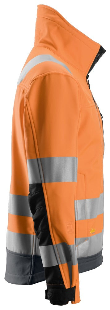 AllroundWork varseljacka i softshell, varselklass 3