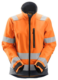 AllroundWork varseljacka i softshell, dam, varselklass 2/3