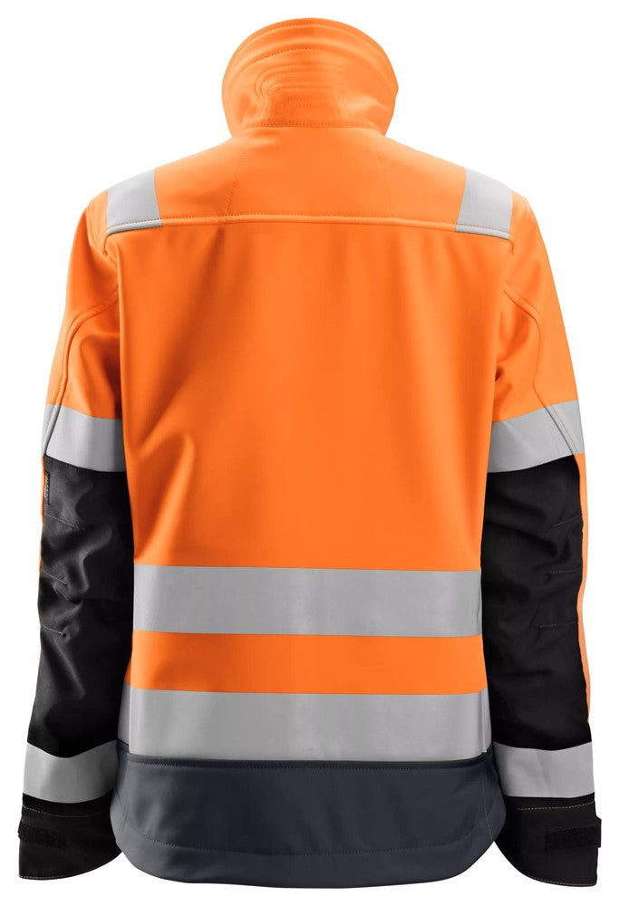 AllroundWork varseljacka i softshell, dam, varselklass 2/3