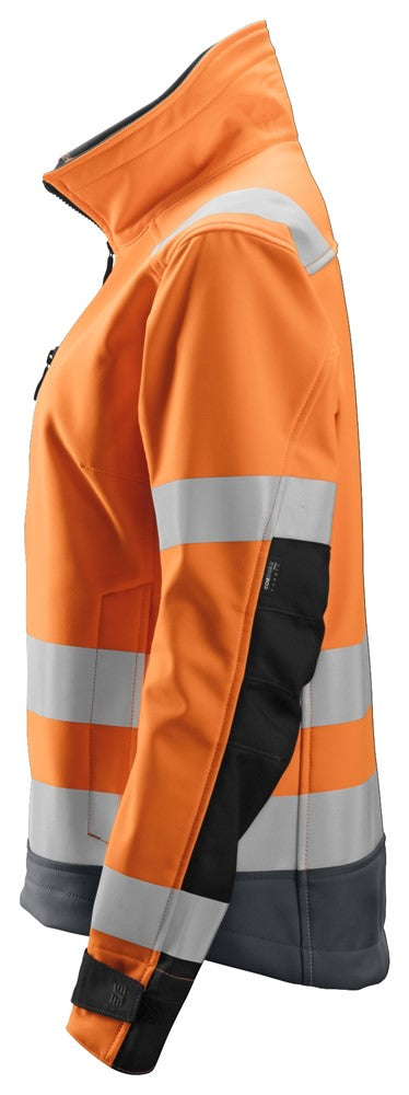 AllroundWork varseljacka i softshell, dam, varselklass 2/3