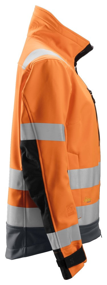 AllroundWork varseljacka i softshell, dam, varselklass 2/3