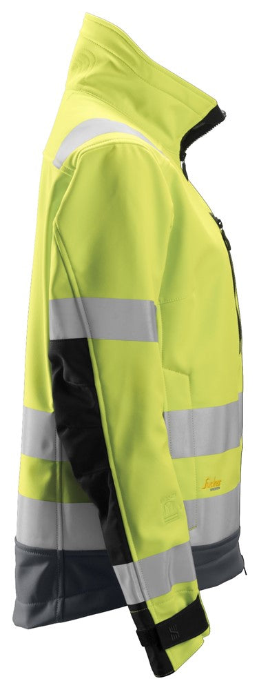 AllroundWork varseljacka i softshell, dam, varselklass 2/3