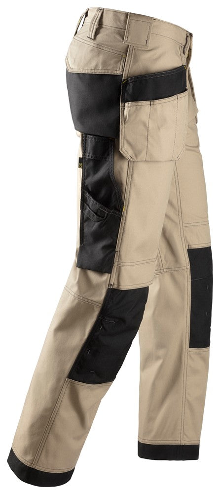 Snickers Workwear Hantverksbyxa med hölsterfickor, Canvas+