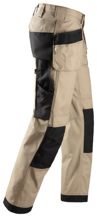 Snickers Workwear Hantverksbyxa med hölsterfickor, Canvas+