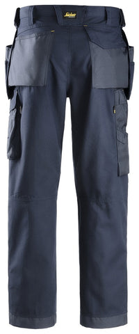 Snickers Workwear Hantverksbyxa med hölsterfickor, Canvas+