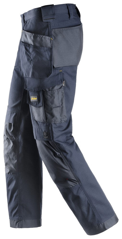 Snickers Workwear Hantverksbyxa med hölsterfickor, Canvas+
