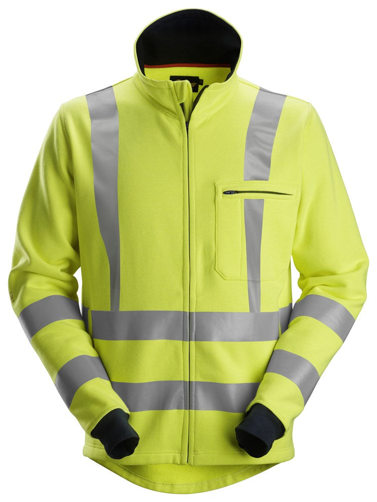 Snickers Workwear ProtecWork, Sweatshirt med hellång dragkedja, varsel kl 3