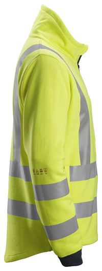 Snickers Workwear ProtecWork, Sweatshirt med hellång dragkedja, varsel kl 3