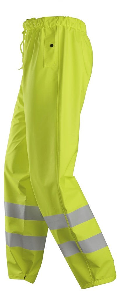 Snickers Workwear ProtecWork, Regnbyxa PU, varsel kl 2