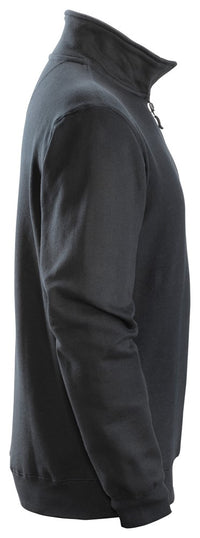 Snickers Workwear Sweatshirt med halvlång dragkedja