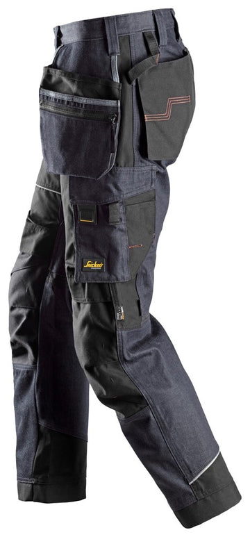 Snickers Workwear RuffWork Denim arbetsbyxa+ med hölsterfickor