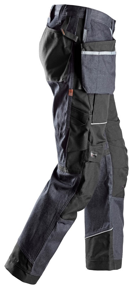 Snickers Workwear RuffWork Denim arbetsbyxa+ med hölsterfickor