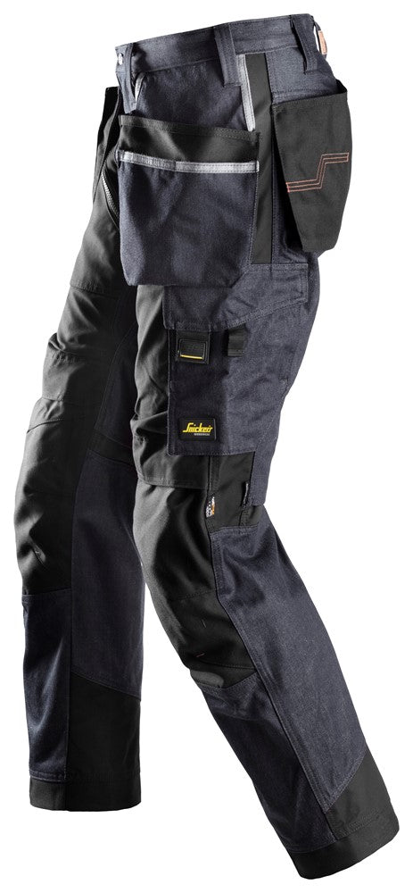 Snickers Workwear RuffWork Denim, Arbetsbyxa med hölsterfickor