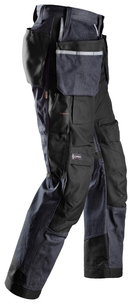 Snickers Workwear RuffWork Denim, Arbetsbyxa med hölsterfickor