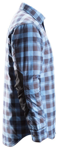 Snickers Workwear RuffWork, fodrad rutig Flanellskjorta