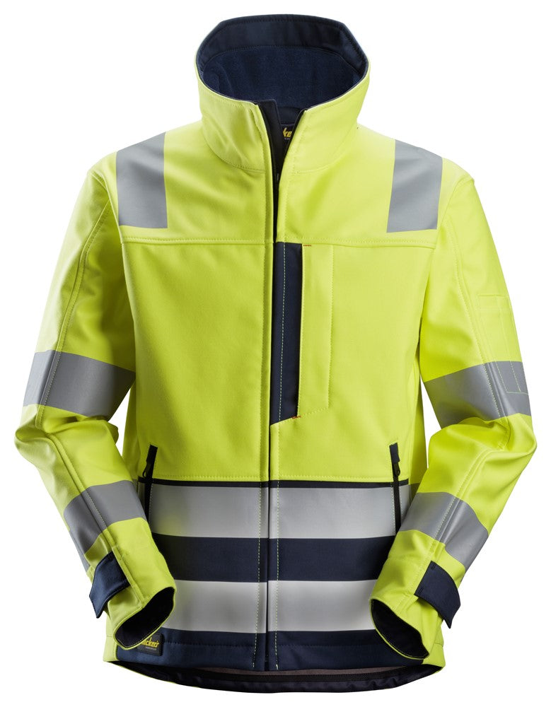 Snickers Workwear ProtecWork, Softshelljacka varsel, kl 3