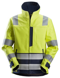 Snickers Workwear ProtecWork, Softshelljacka varsel, kl 3