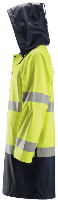 Snickers Workwear ProtecWork, Regnjacka PU, varsel kl 3