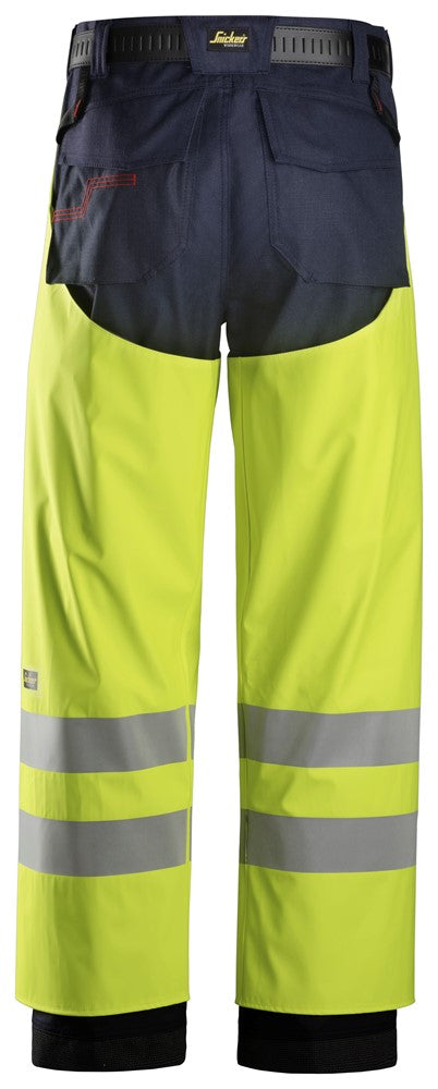 Snickers Workwear ProtecWork, Regnchaps PU, varsel kl 2