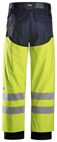 Snickers Workwear ProtecWork, Regnchaps PU, varsel kl 2