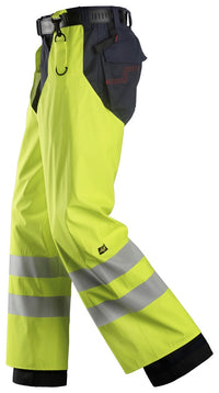 Snickers Workwear ProtecWork, Regnchaps PU, varsel kl 2