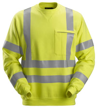 Snickers Workwear ProtecWork sweatshirt, varsel klass 3
