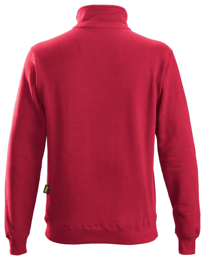 Snickers Workwear Sweatshirt med halvlång dragkedja