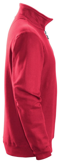 Snickers Workwear Sweatshirt med halvlång dragkedja