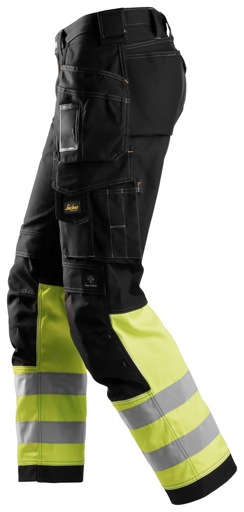 Varselbyxa med hölsterfickor i bomull, klass 1