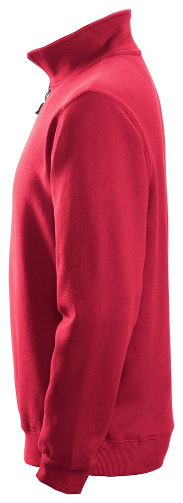 Snickers Workwear Sweatshirt med halvlång dragkedja