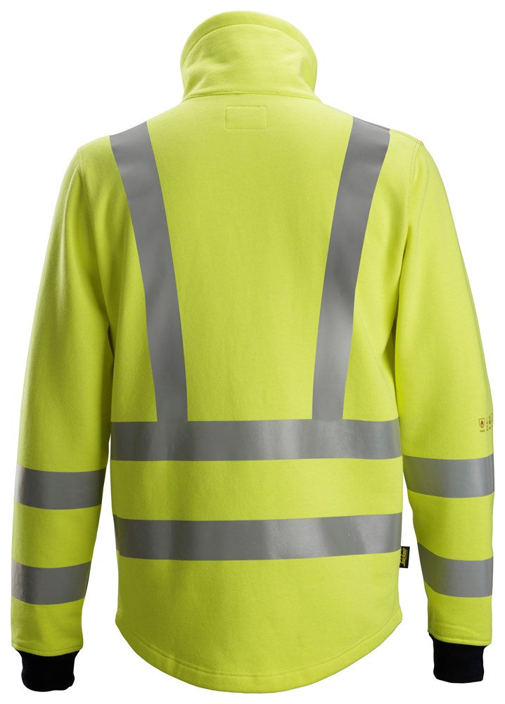 Snickers Workwear ProtecWork, Sweatshirt med hellång dragkedja, varsel kl 3