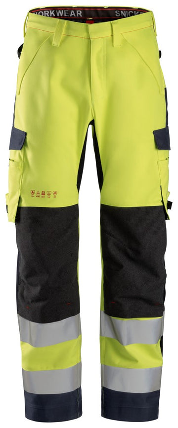 Snickers Workwear ProtecWork, Vattentät skalbyxa, varsel kl 2