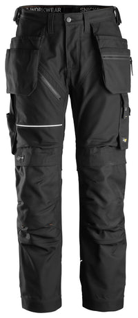 Snickers Workwear RuffWork Canvas+ Arbetsbyxor+ med hölsterfickor