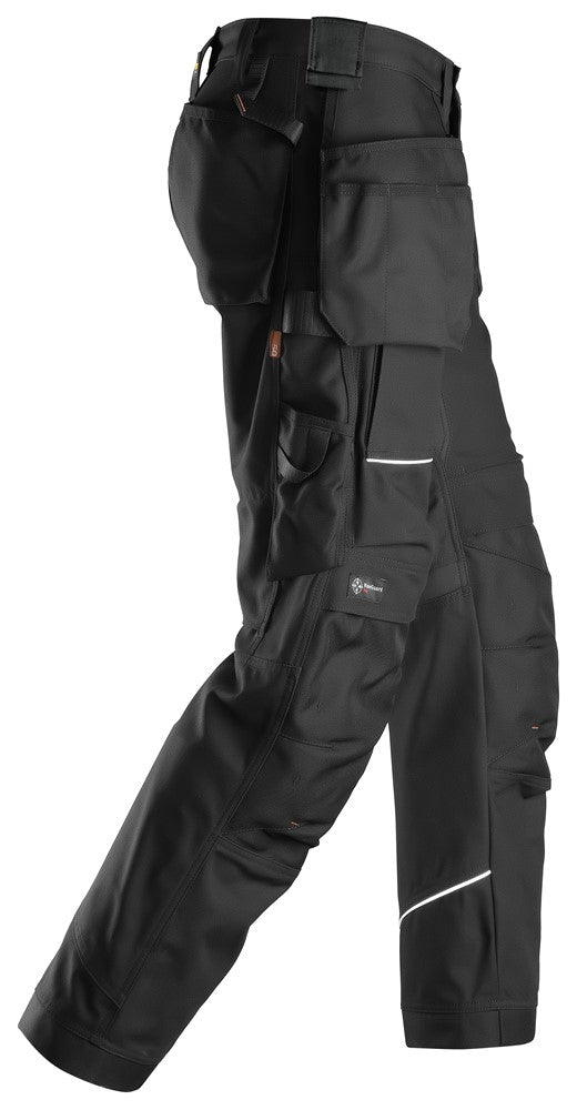Snickers Workwear RuffWork Canvas+ Arbetsbyxor+ med hölsterfickor