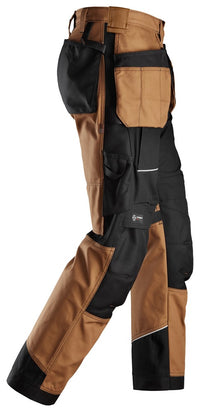 Snickers Workwear RuffWork Canvas+ Arbetsbyxor+ med hölsterfickor